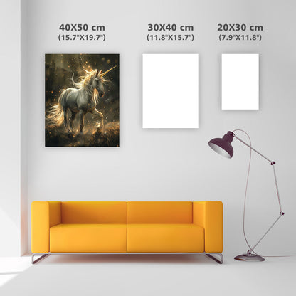 Radiant Unicorn - Diamond Painting
