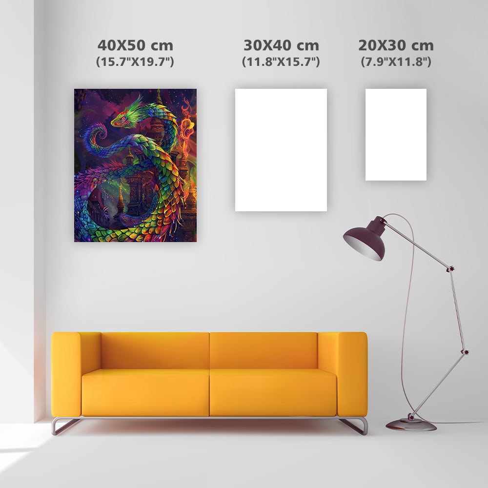 Rainbow Serpent - Diamond Painting