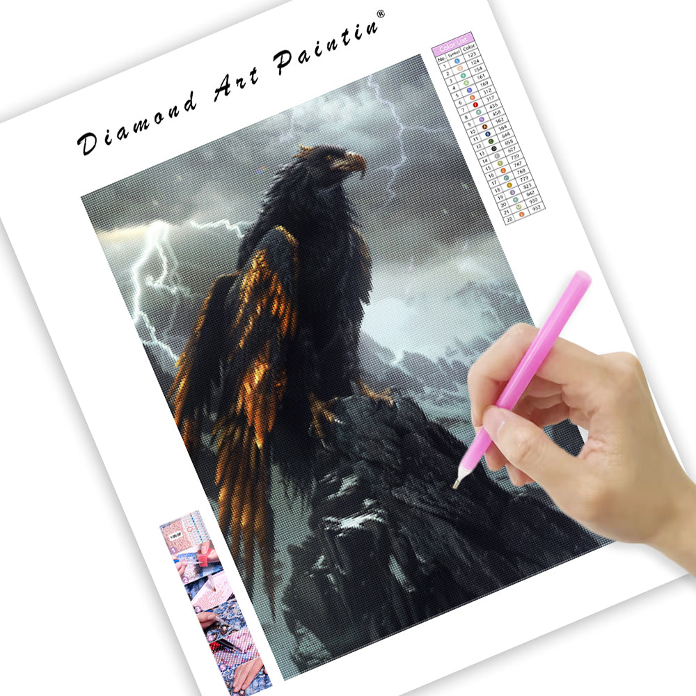 Shadow Griffin - Diamond Painting