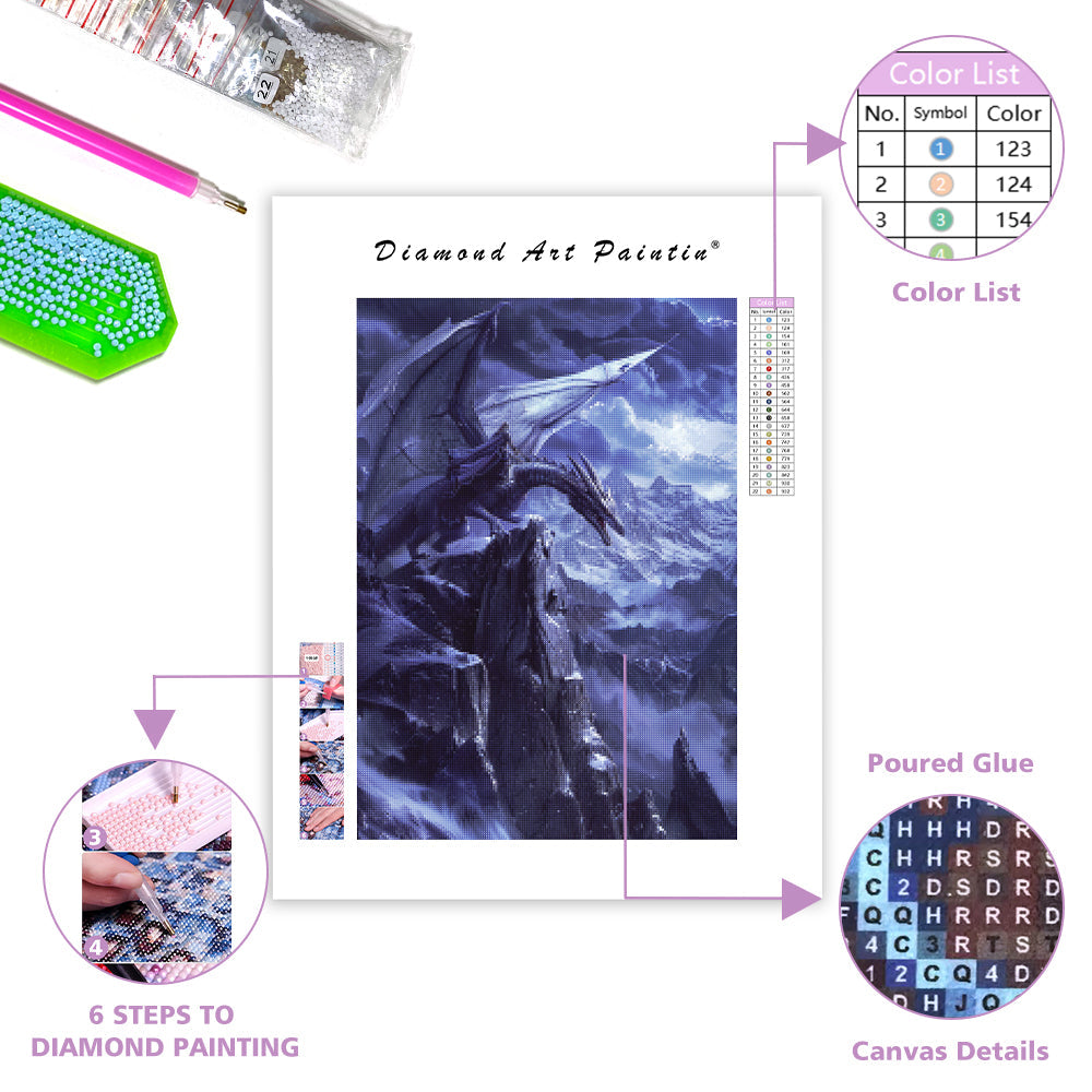 Silver Rider - Diamond Painting