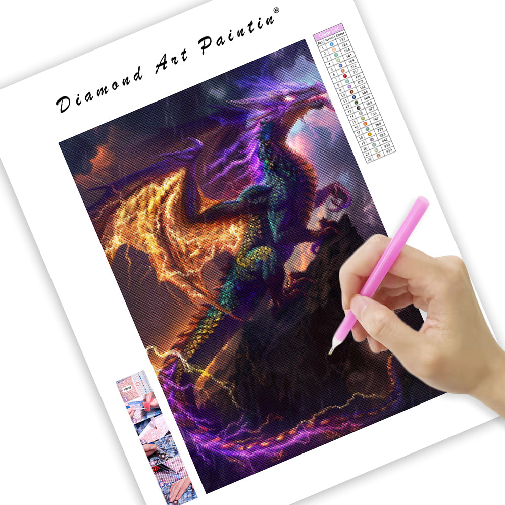 Storm Wyvern - Diamond Painting