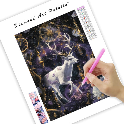 Time Stag - Diamond Painting