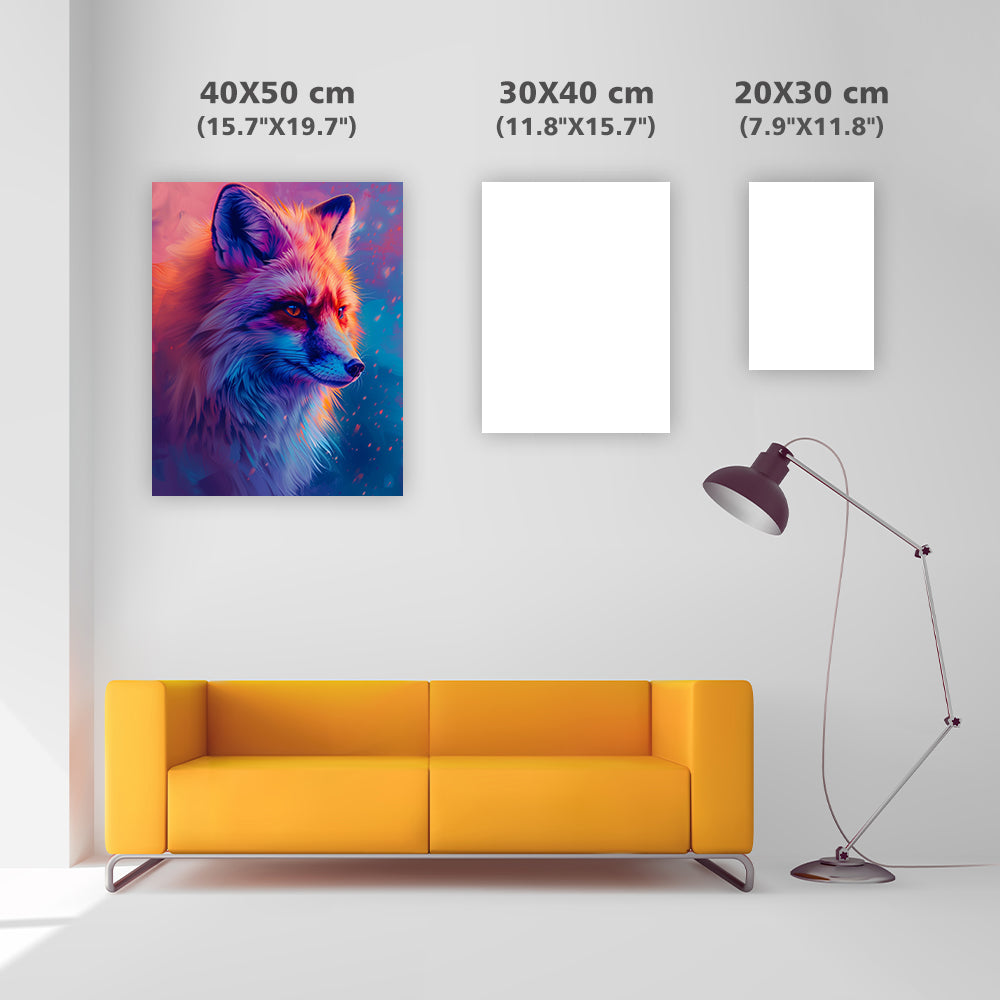 Twilight Fox - Diamond Painting