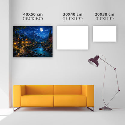 Golden Fox Meadow - Diamond Painting