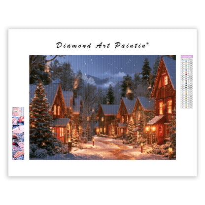 Christmas Village - Diamond Painting