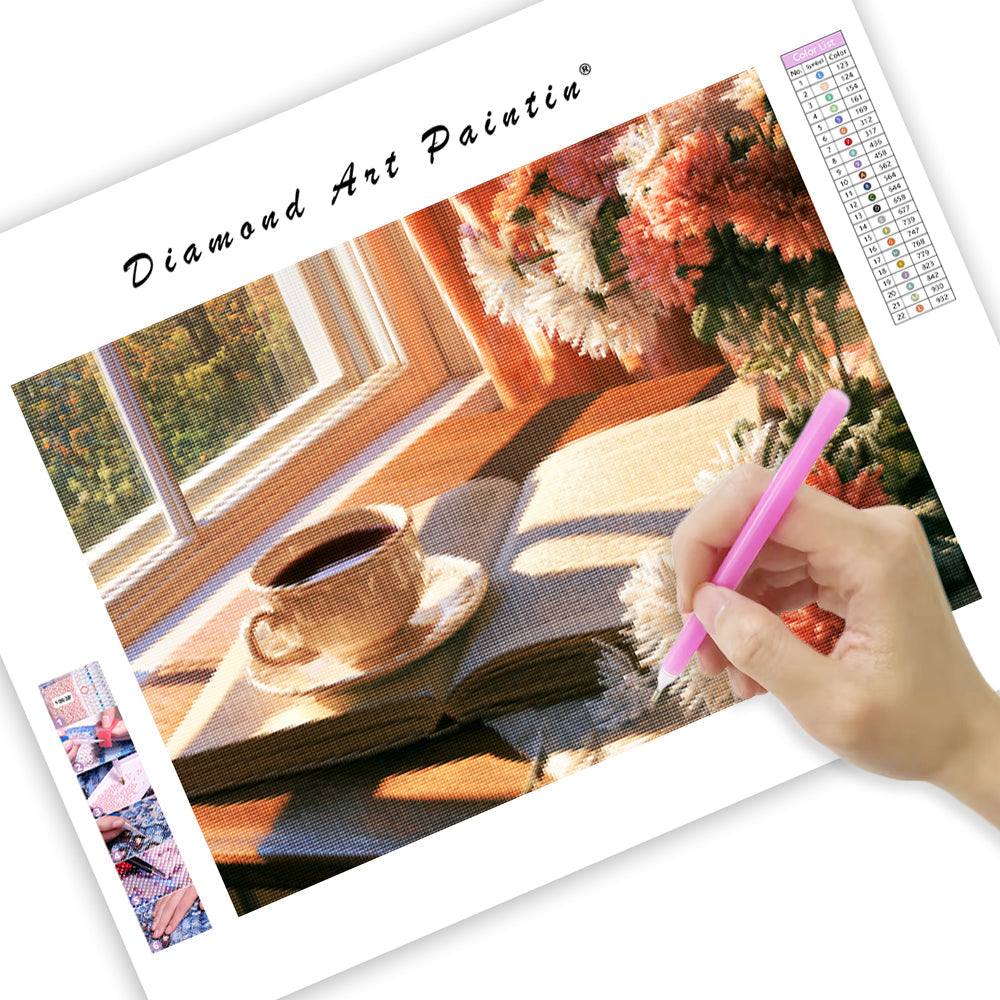 Coffee Morning - Diamond Painting