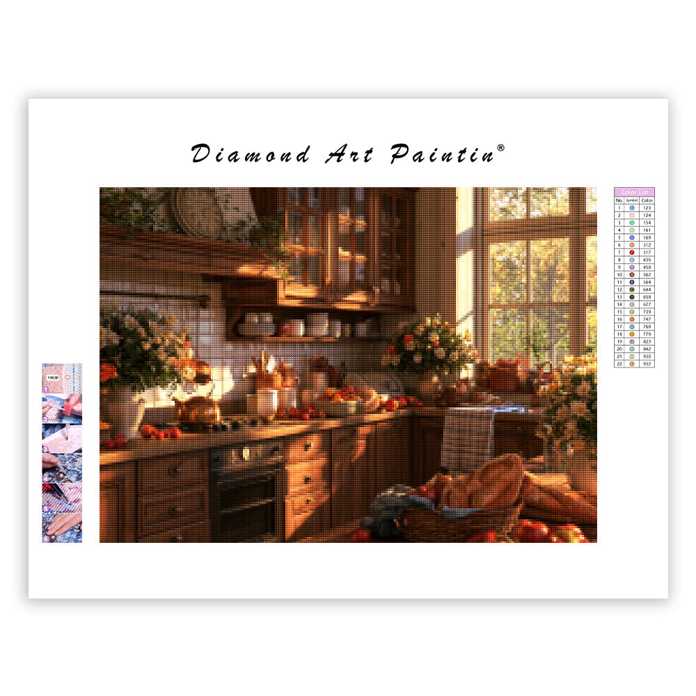 Country Kitchen - Diamond Painting