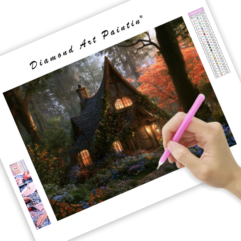 Fairy Cottage - Diamond Painting