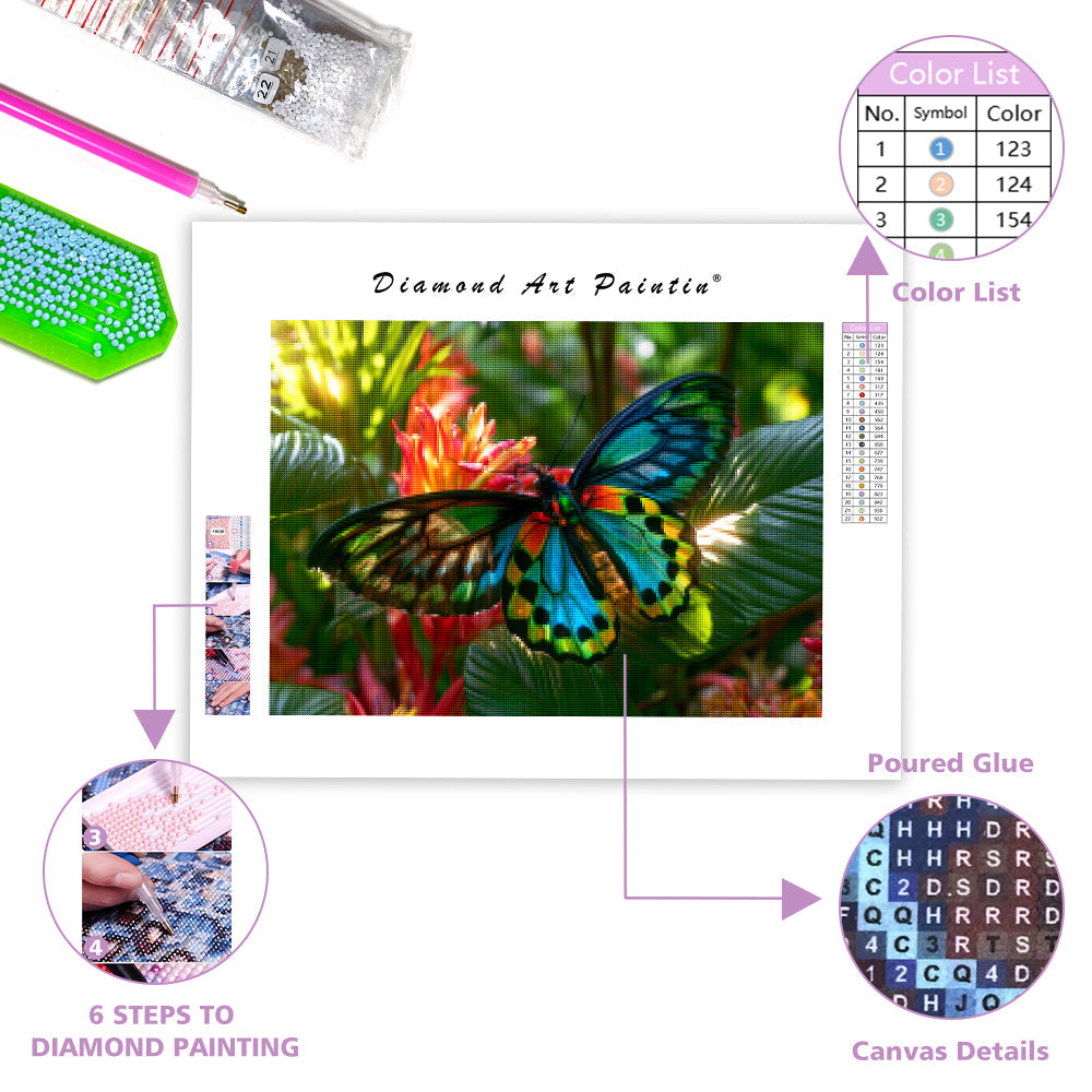 Fantasy Butterfly - Diamond Painting