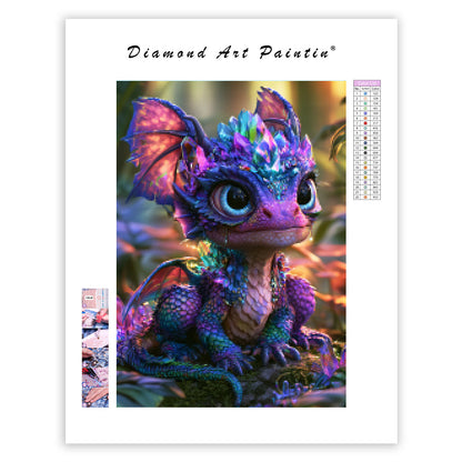 Fantasy Dragon - Diamond Painting