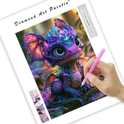 Fantasy Dragon - Diamond Painting