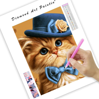 Gentleman Cat - Diamond Painting