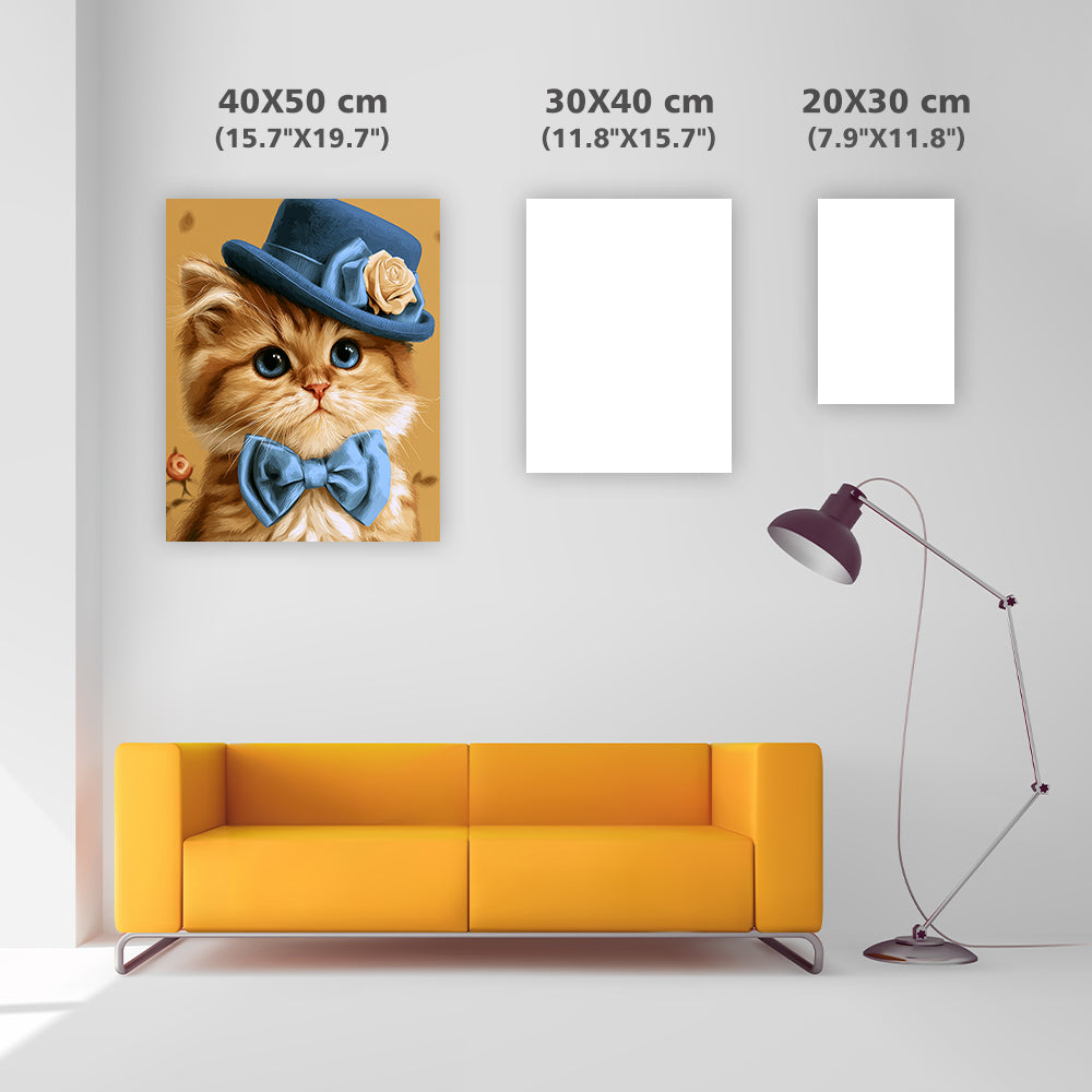 Gentleman Cat - Diamond Painting