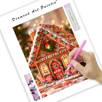 Gingerbread House - Diamond Painting