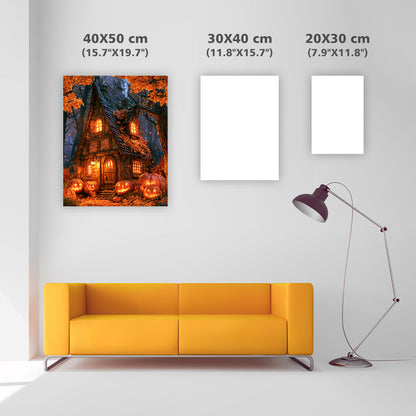 Halloween Cottage - Diamond Painting