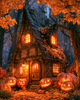 Halloween Cottage - Diamond Painting