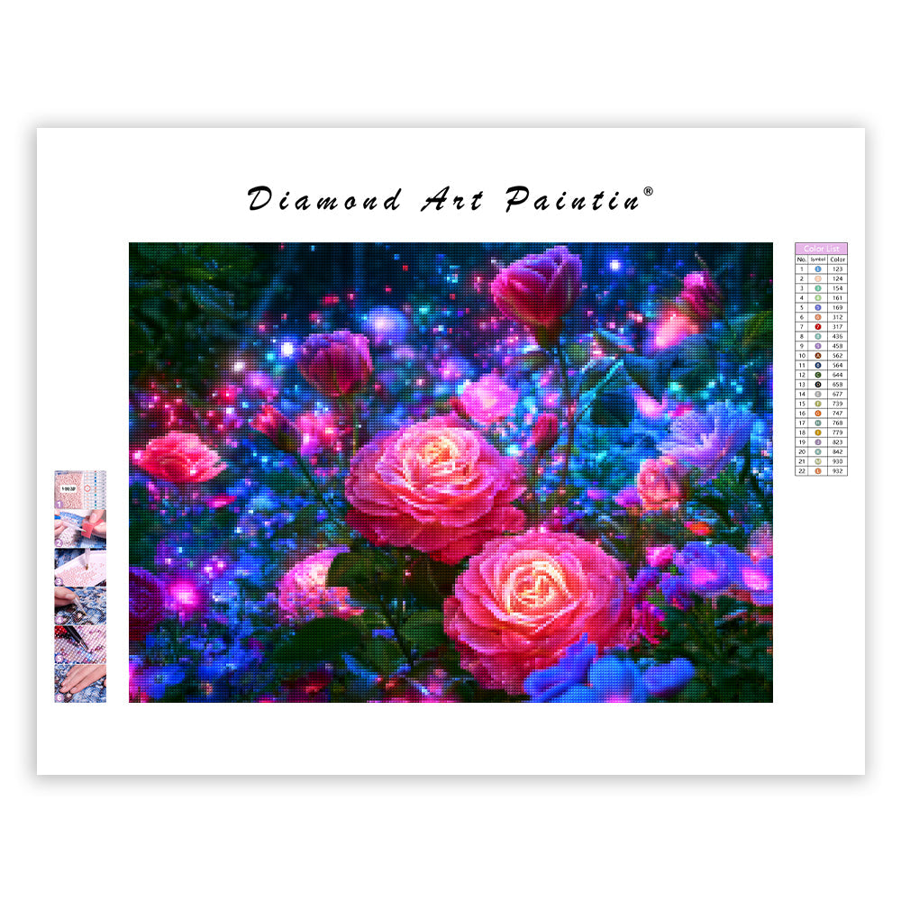 Magic Rose - Diamond Painting
