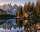 Mountain Cabin - Diamond Painting
