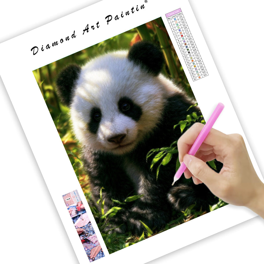Panda Forest - Diamond Painting