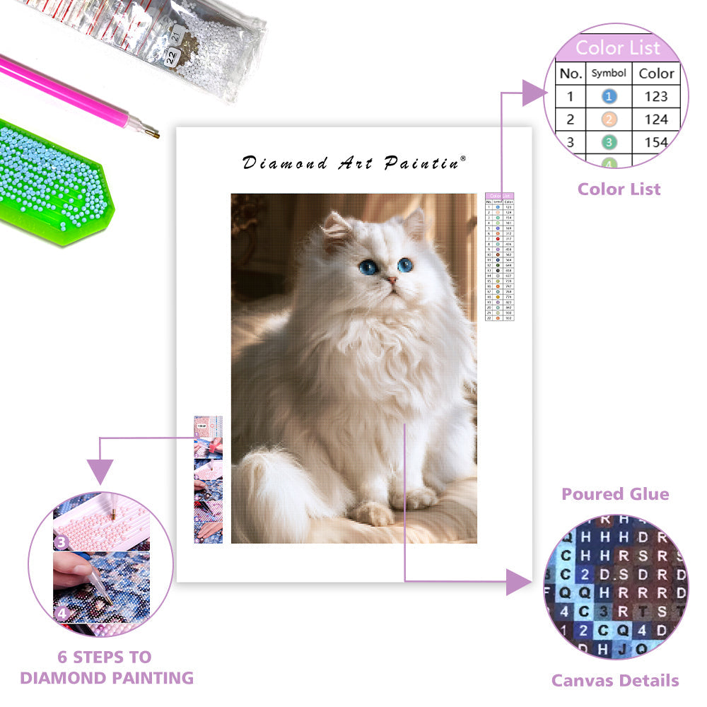 Persian Cat - Diamond Painting