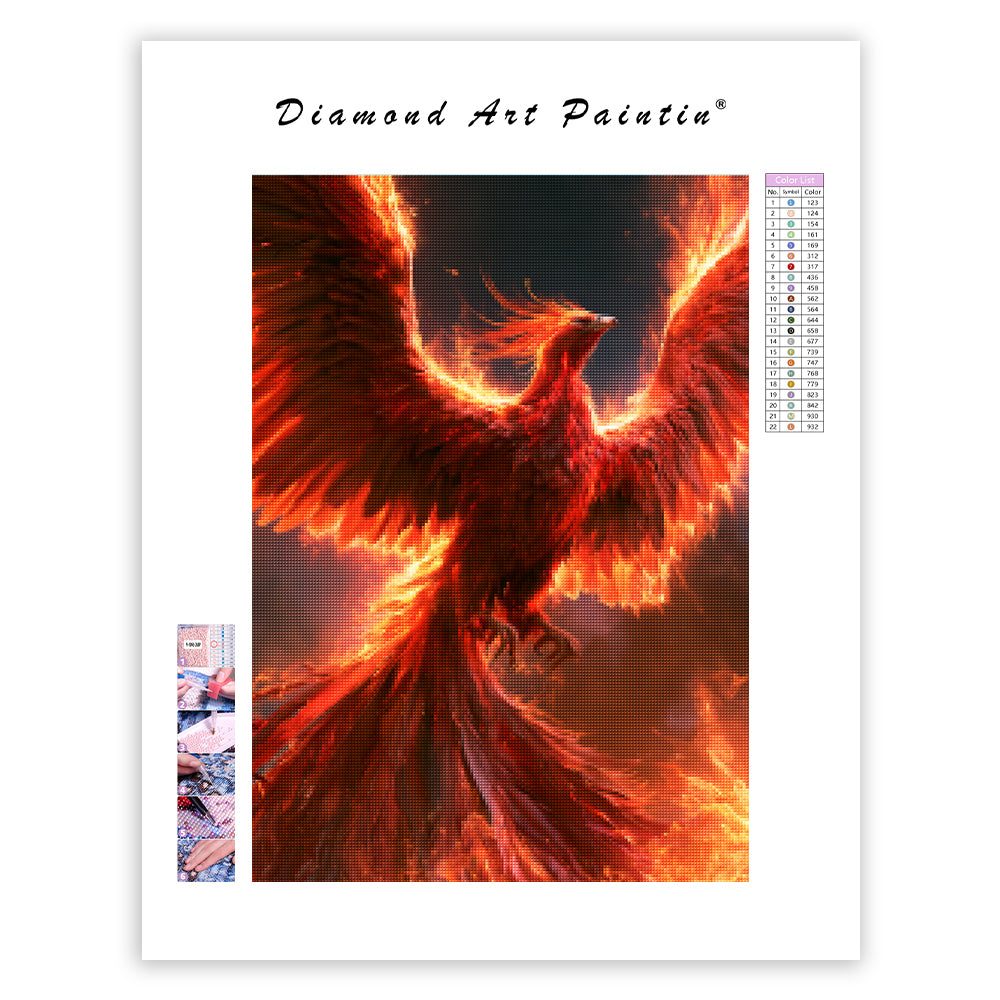 Phoenix Bird - Diamond Painting