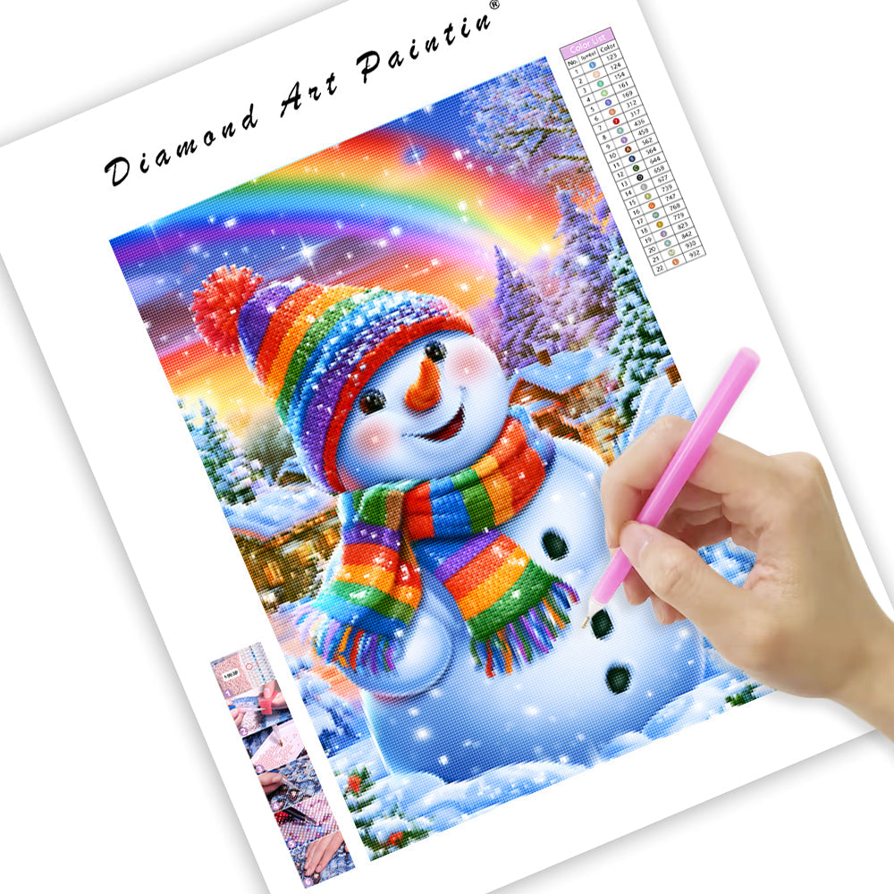Rainbow Christmas - Diamond Painting