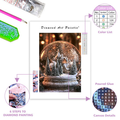 Snow Globe - Diamond Painting