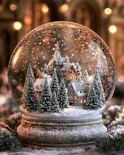 Snow Globe - Diamond Painting