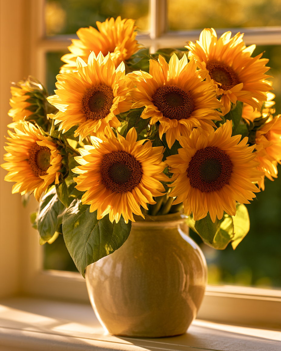 Sunflower Bouquet - Diamond Painting
