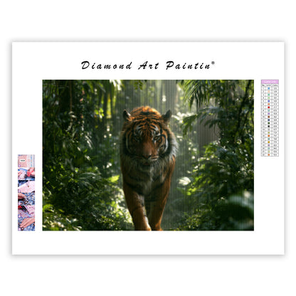 Tiger Jungle - Diamond Painting