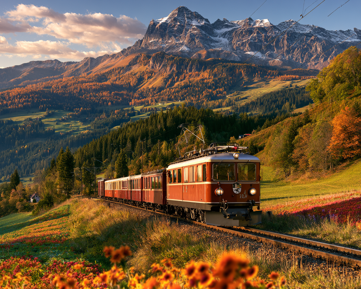 Train Journey - Diamond Painting