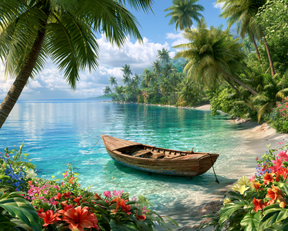 Tropical Paradise - Diamond Painting