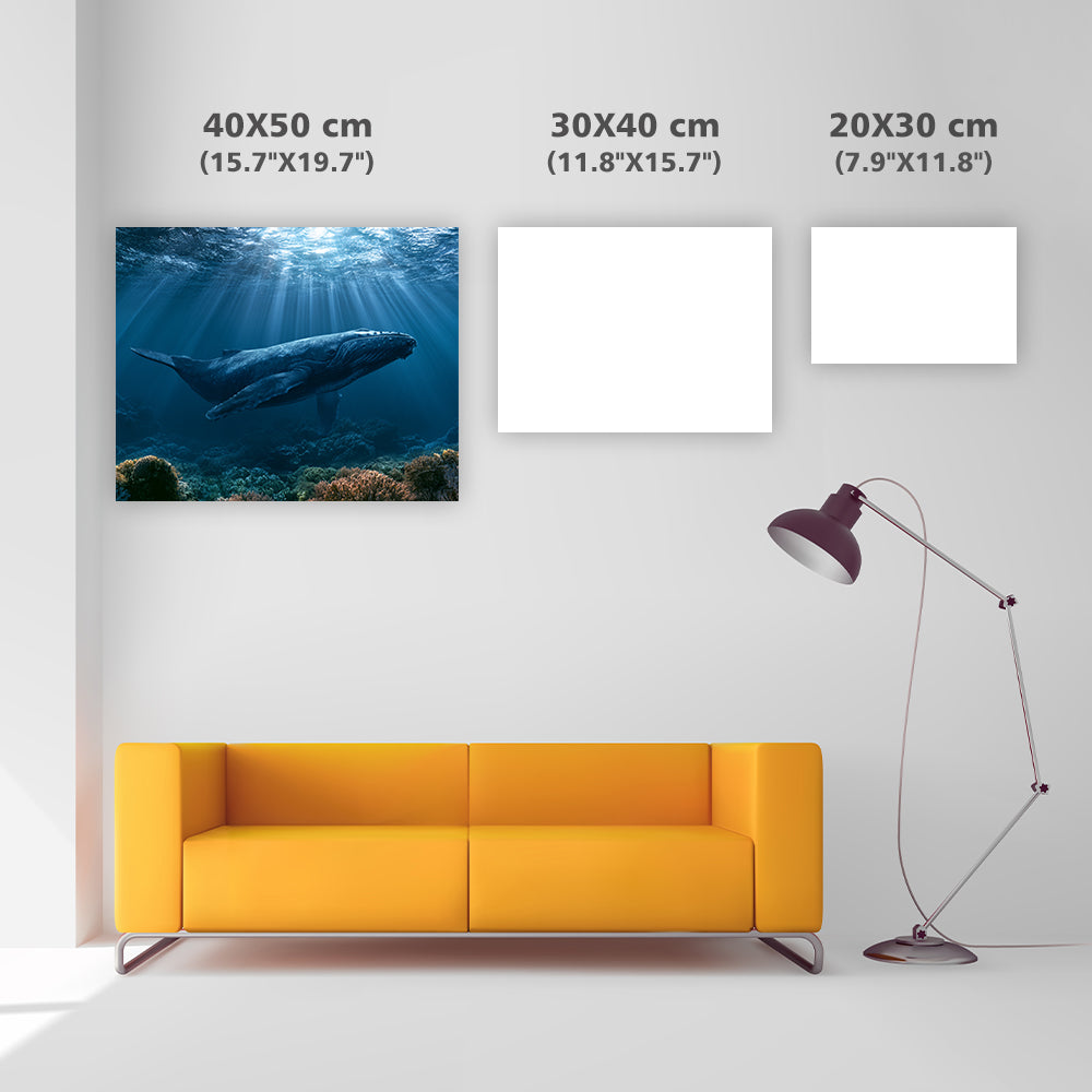 Underwater Whale - Diamond Painting