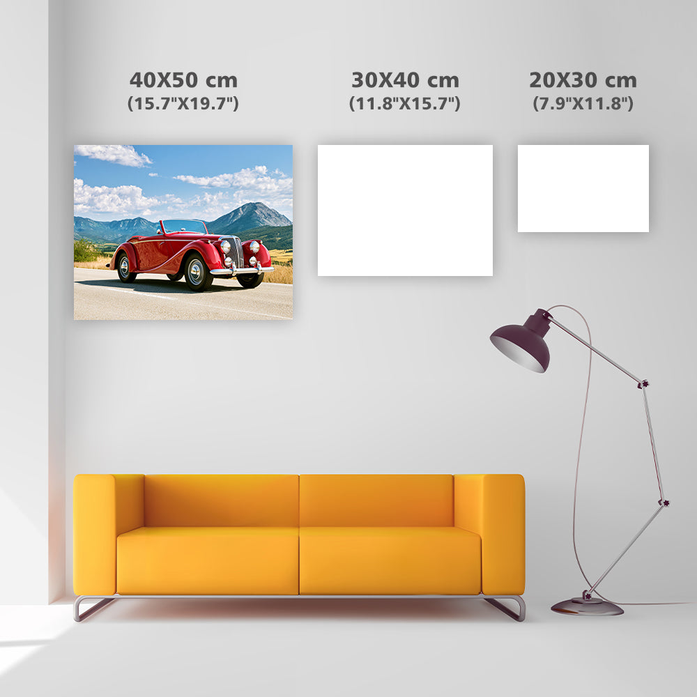 Vintage Car - Diamond Painting