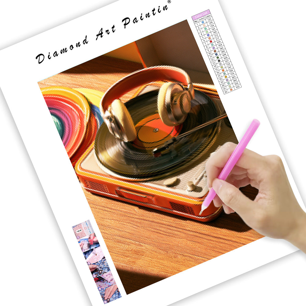 Vinyl Record - Diamond Painting