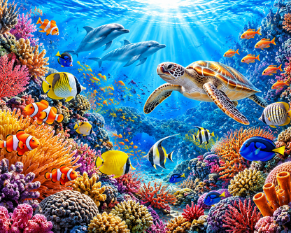 Ocean Wonders - Diamond Painting