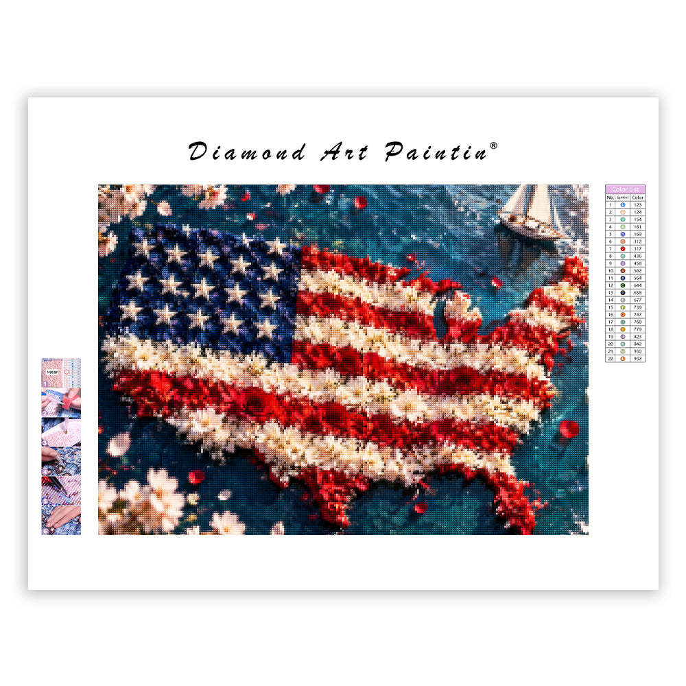 Petal Maps - Diamond Painting