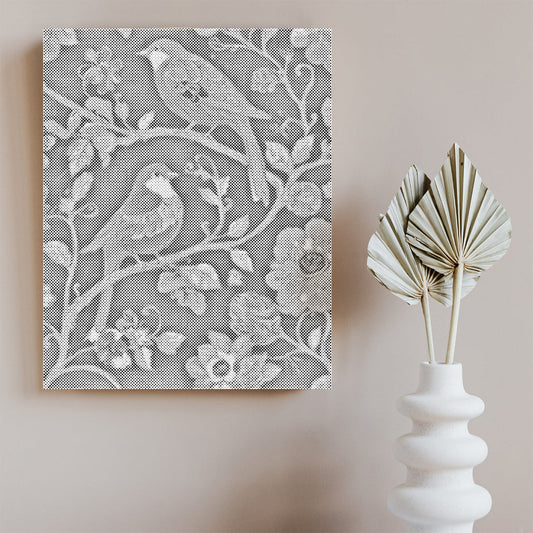 Bohemian Gold-edged Bird - Dot Painting