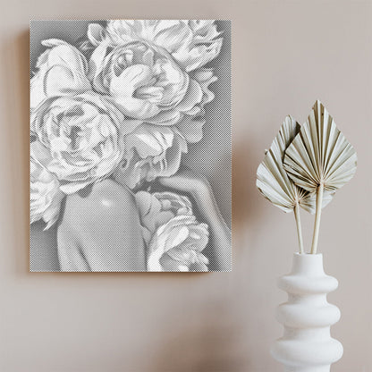 Peony - Dot Painting