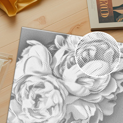 Peony - Dot Painting