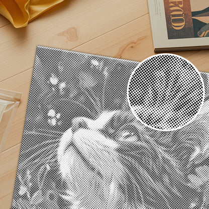 Selkirk Rex - Dot Painting