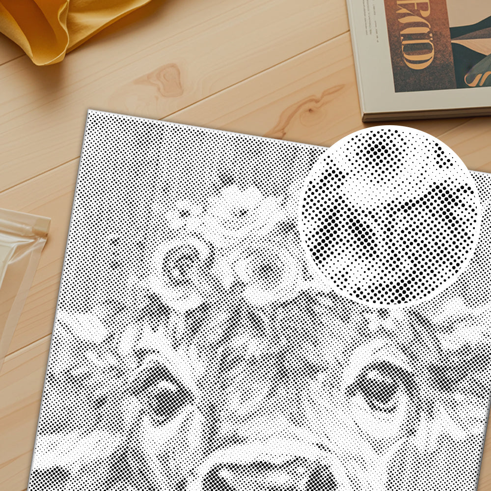 Cow Flower - Dot Painting