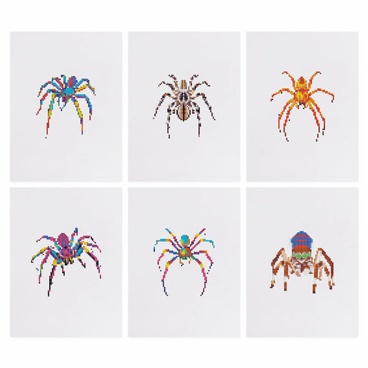 MINI-Colorful Spiders