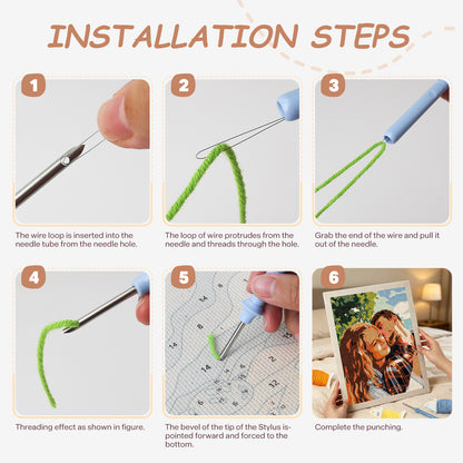 Custom Photo - Punch Needle
