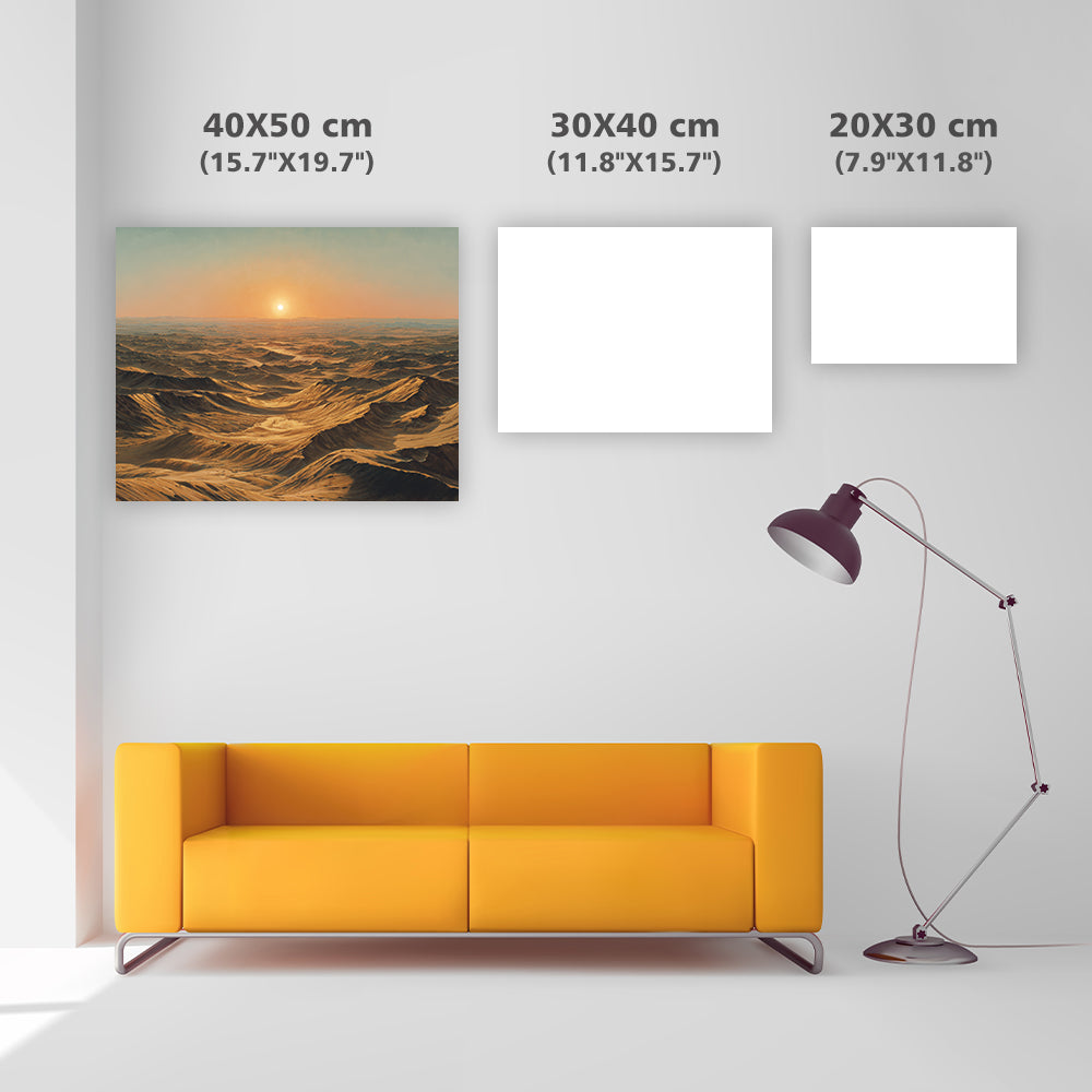 Vast Desert Landscape - Diamond Painting