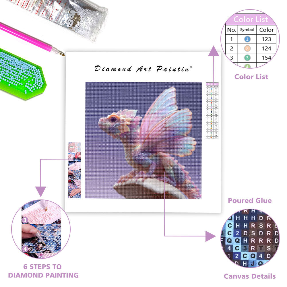 Fairy Dragon - Diamond Painting