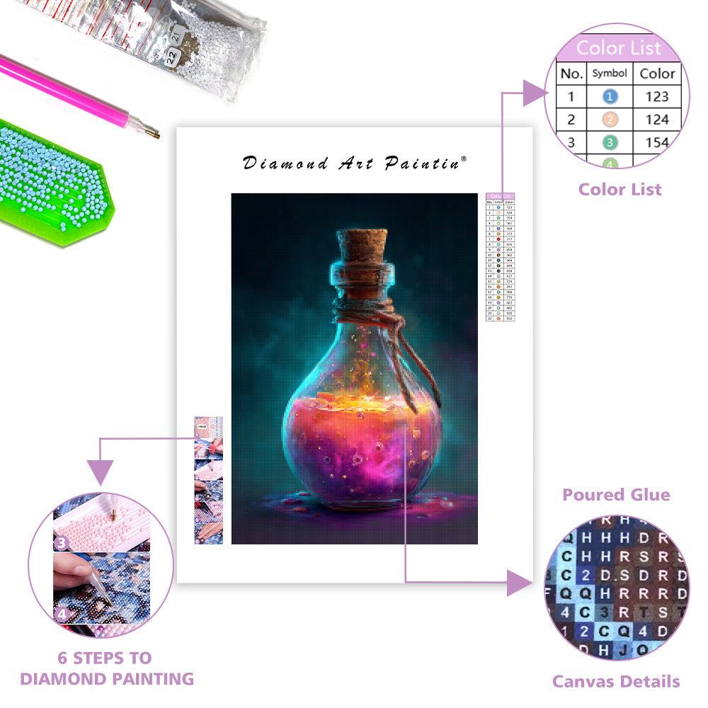 Magic Potion Glow - Diamond Painting