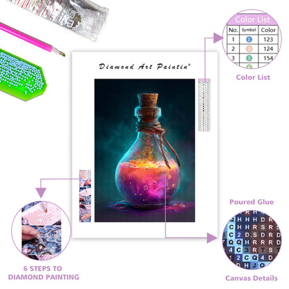 Magic Potion Glow - Diamond Painting