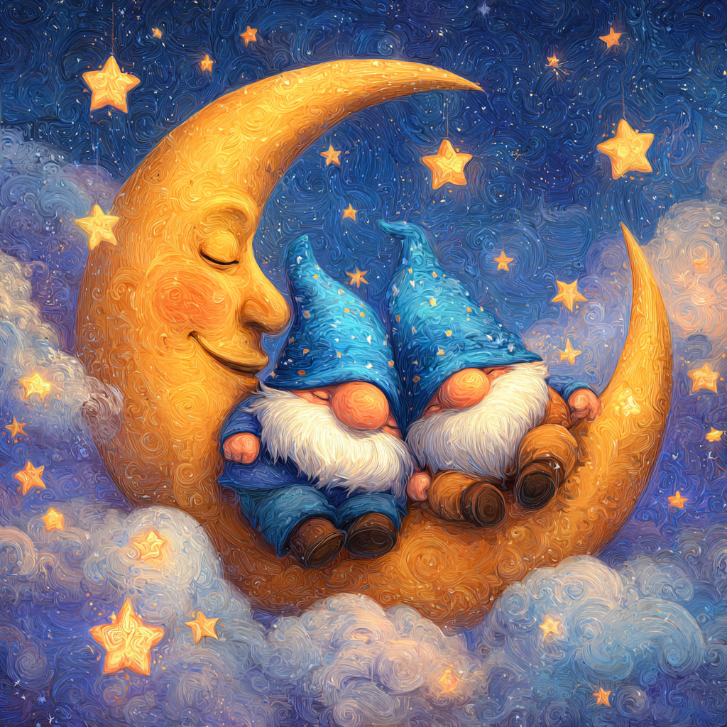 Starry Dreamers - Diamond Painting
