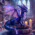Book Guardian Dragon - Diamond Painting